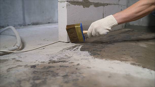 SJ Waterproofing Pros Interior Drainage System coverage map for Cecil, WI and surrounding area
